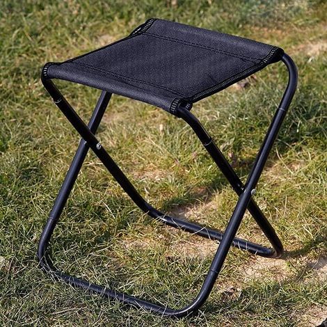Zhioudz Tabouret Pliant De Camping Tabouret Pliant D'ExtéRieur, ExtéRieur Petit Tabourets Pliant Camping Portable, Adapté Pour Le Camping, La PêChe, Le Pique-Nique, Les Voyages Et La RandonnéE (1/4)