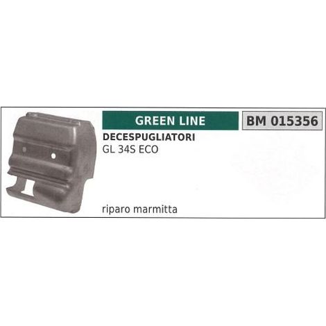 Riparo Marmitta GREEN LINE decespugliatore GL 34S ECO 015356