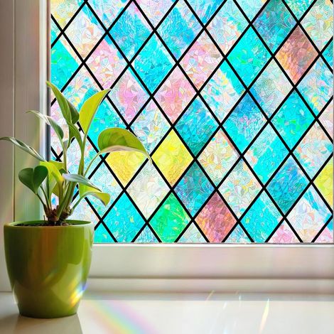 Folia Finestre Arcobaleno 3D Privacy 60x200 cm Linarun (1/5)