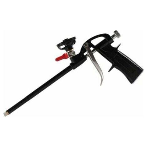 Pistolet à Mousse Polyuréthane Ajustable Professionnel Pistolet Mousse Expansive PU en Métal Pistolet de Calfeutrage avec Interrupteur No Nettoyage pour Remplir Sceller
