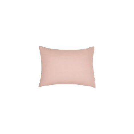 Lot essentiel de 2 taies d'oreiller unies 48 x 74 cm Coton Rose Sable