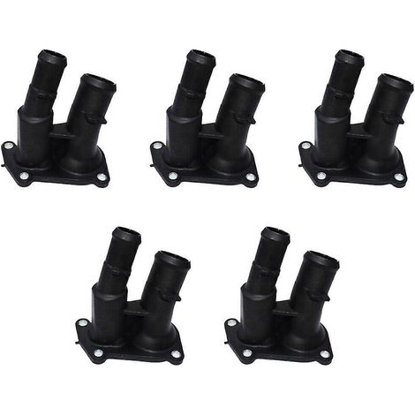 Bride de liquide de refroidissement pour boîtier de thermostat 5X compatible avec Ford C-Max, Focus, Fusion, Mondeo et Fiesta (2001-2012) 1707050 2S6G-9K478-BC (1/5)