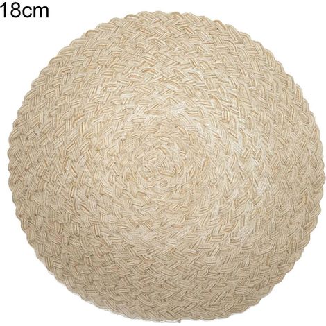 Dessous de table isolant thermique tressé, compact, à trois brins épais, pour la cuisine KAESI (1/3)