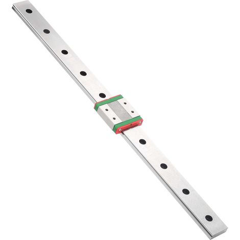 Rail de guidage linéaire en acier inoxydable à glissière élargie pour équipement automatique MGW12C‑400‑1R