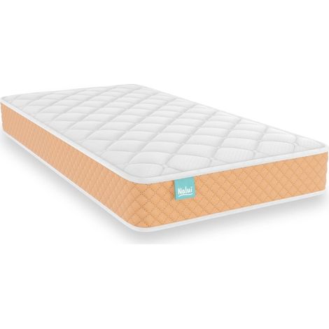 Nalui Colchón Cuna 57x117x12cm Melocotón Baby One ±12cm Certificado Oeko-Tex® Hecho en España