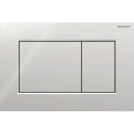 Pulsador Doble Descarga SIGMA01 Square Cromo Geberit