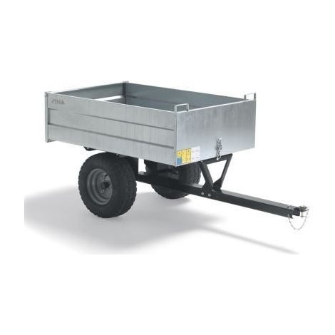 Remolque Pro Cart para tractor de césped ORIGINAL CASTELGARDEN TC102 corte 122 cm