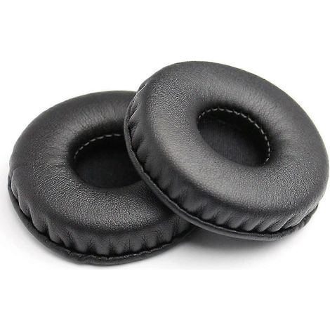Coussinets d'oreille ronds, 1 paire, coussinets de rechange universels pour casque audio de 75 mm (1/5)