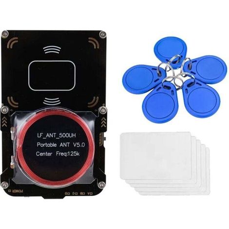 Lecteur Enregistreur RFID Proxmark3 Cartes Et Porte Clés IC ID 5XCUID Compatible (1/4)