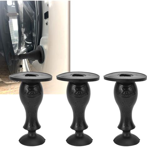 Arrêt Porte Machine à Laver - 3 Pcs - Support Door Stopper Prop pour Porte de Lavage Frontale - Matériau Caoutchouc Durable - Design Ventouse - Taille 8.5x5.2x3.3cm (1/5)