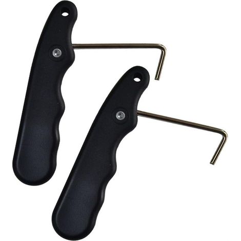 Set of 2 Red Lace-Tightening Tool for Ice Skates and Roller Skates (1/5)