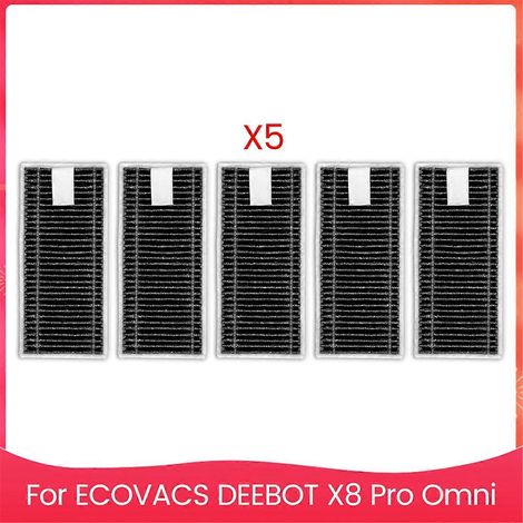 HEPA-Filterset für Omni X8 Pro Saugroboter: Ersatzteile und Zubehör. (1/5)