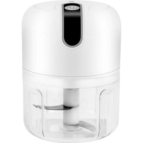 Small Electric Ice Crusher, Shaved Ice Machine, Portable Ice Crusher - Suitable For Home, Fast Food Restaurant, Restaurant White 1 Pcs (1/5)