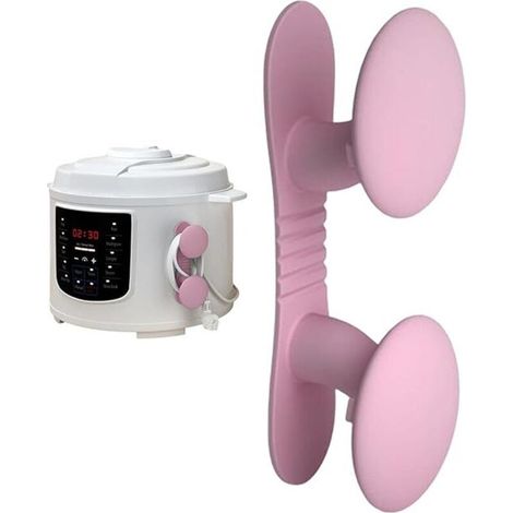 Enrouleur de câble adhésif rose (1 pièce), support de câble, accessoire de cuisine pour robot pâtissier, mixeur, cafetière, autocuiseur (1/4)