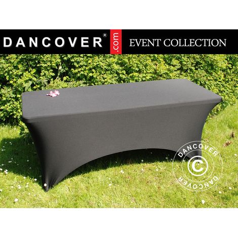 Cubierta flexible para mesa 183x75x74cm, Negro - Dancover (1/2)