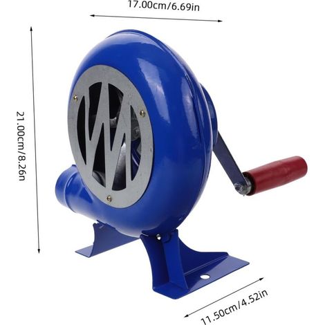 Churrasco tragbarer Ventilator für Camping im Freien, manuelle Bedienung (1/4)