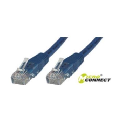 MicroConnect U/UTP CAT5e 10M PVC blu (1/4)