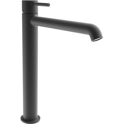 Mitigeur Lavabo Haut Avec Vidage Up&Down Picche Blackmat - CRISTINA ONDYNA PH22213