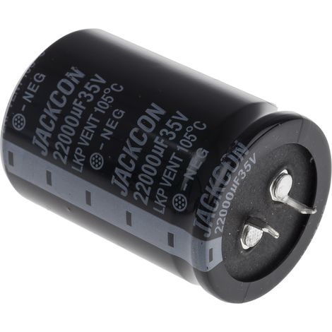 Condensateur RS PRO 6800µF, 35V c.c.