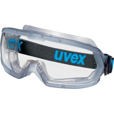 Lunettes-masque HYPERVISION polycarbonate - incolore - gris - aéré (1/2)