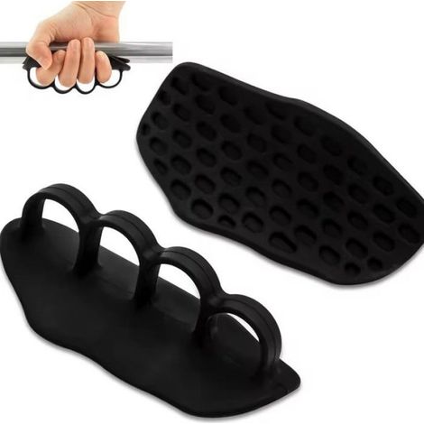 Elastique musculation,Nouvelles poignées de levage gants d'entranement de gymnastique poignées - Black N1[B3]