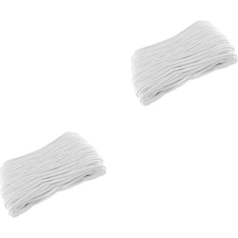2pièces Corde Coton Absorbante pour Plantes Hydroponie Système Arrosage Automatique Mètres Fournitures pour Jardinage Et Entretien des Plantes (1/5)