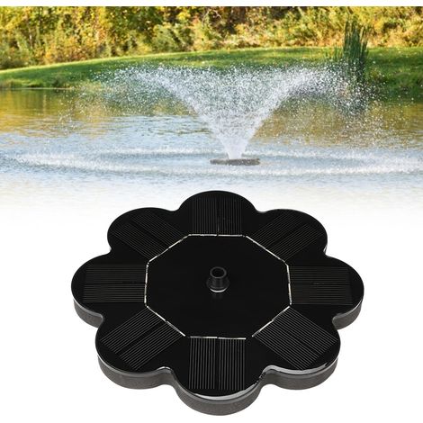 Fontaine solaire / Pompe à eau [NX] Noire (1/5)