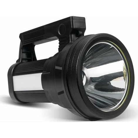 Lampe torche LED ultra-puissante 15000 lm, batterie rechargeable 20000 mAh, 6 modes d’éclairage, étanche IPX4, idéale pour randonnée, camping et activités en extérieur – avec sangle et chargeur inclus