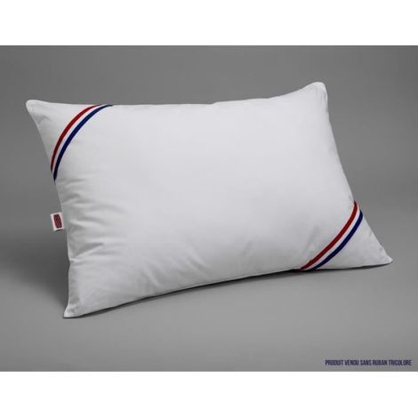 Lot de 2 Oreillers - Tendance - 50 x 70 cm - Blanc (1/5)