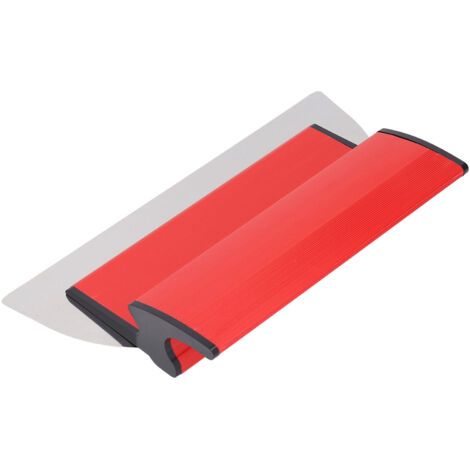 Outil de lissage mural de 250 mm, lame en acier inoxydable, grattoir pour plaques de plâtre, idéal pour la peinture, les finitions et le plâtrage.