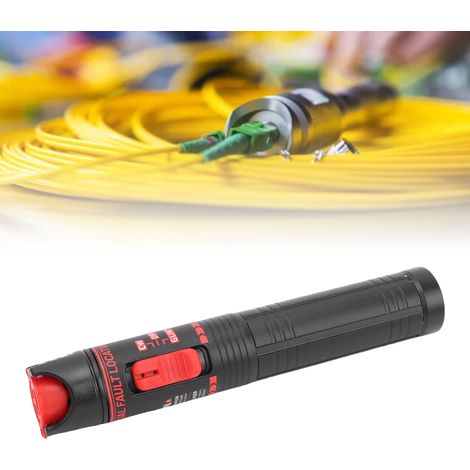 Stylo à fibre optique rechargeable de 80 km avec lumière rouge pour la détection des défauts des sources de lumière rouge. (1/5)