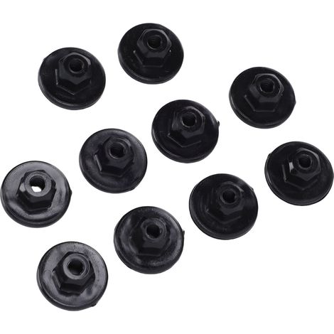 Écrous de revêtement de garde-boue de remplacement en plastique, 10 pièces, 07147169847, pour 128i 135i 228i 228iX 230i 230iX 320i 320iX 323i 325i 325xi 328d 328dX. (1/5)