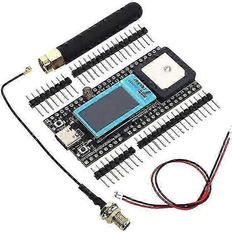 Traceur sans fil LoRa ESP32 LoRa Meshtastic Asset Tracker SX1262 Wi-Fi Bluetooth GPS 863-928 MHz pour vélo et voiture, haute qualité (1/5)