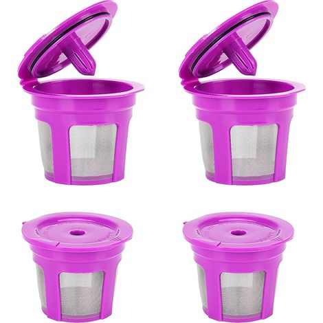 Capsules K-Cup réutilisables pour machines Keurig multi-flux, compatibles avec tous les filtres à café réutilisables et étanches. (1/5)