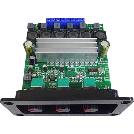 TPA3156D2 2.1-Kanal 5.0 Digitalverstärkerplatine 270W+140W Hochleistungs-Subwoofer-Verstärker Klasse D DC 8V-24V Netzteil. (1/2)