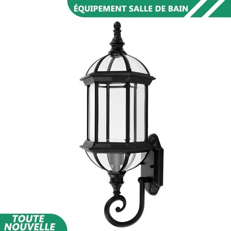 WAOBDLA Lampe murale E27 Lanterne murale extérieure imperméable Lanterne murale extérieure (1/5)