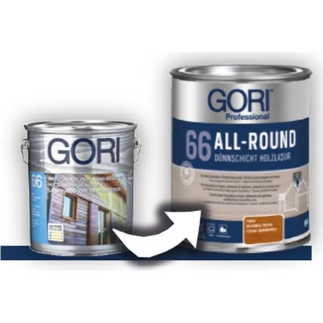 Gori 66-9900 INCOLORE 0,75 l - Impregnante di finitura per legno esterno