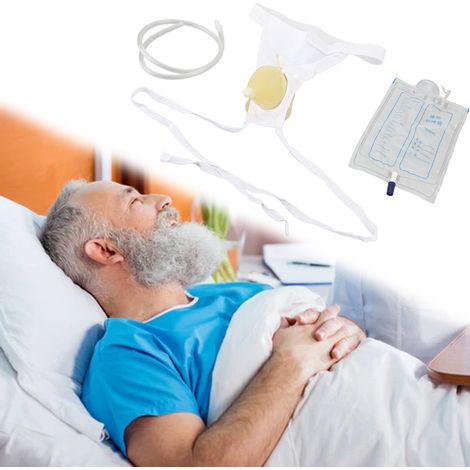 Poche à urine pour usage domestique quotidien, recueil d'urine, poche à urine pour personnes âgées, poche de recueil d'urine à ceinture (1/5)