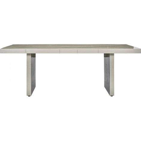 Table à manger en bois laqué Brick (1/4)