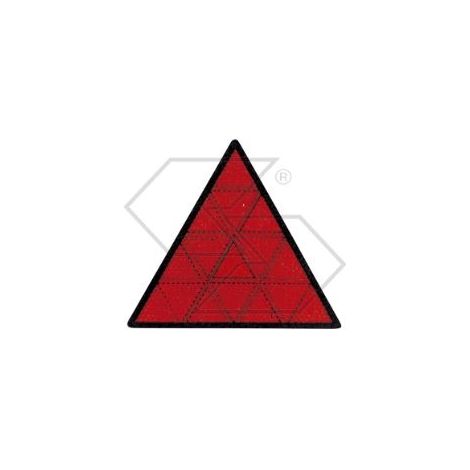 Réflecteur rectangulaire 135x155mm avec deux vis M6 tracteur agricole A08515