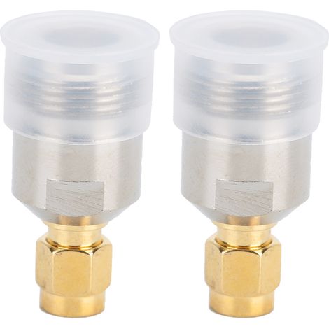 N-Buchse auf SMA-Stecker Adapter (2er-Pack), kleiner, tragbarer, vergoldeter Stecker, stabile Leistung (1/5)
