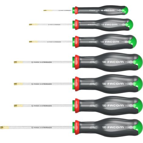 Set di 7 cacciaviti PROTWIST Tamper Torx FACOM ATXR.J7PB (1/3)