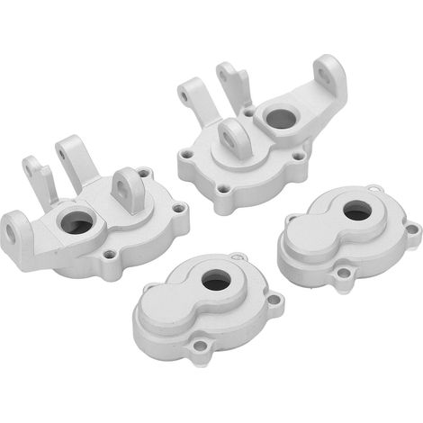 Kit de 2 fusées de direction RC avec support de moyeu et protection pour véhicule tout-terrain RC Absima Sherpa 1/8 et 1/10 (1/5)