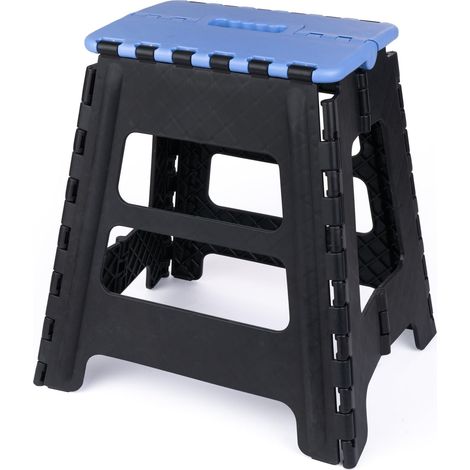 Tabouret Pliant, Stable et Robuste, Charge maximale : 150 kg, idéal pour Les Enfants et Les Adultes, Utilisation Polyvalente : Salle de Bain, Camping, Jardin et Voyage, Peu encombrant (1/5)