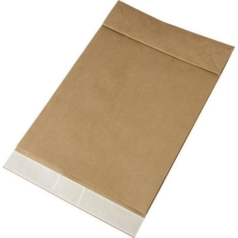 Polsterversandtasche Maße 250x50x353+50mm Kraftpapier braun SK TRANSPAK (1/3)