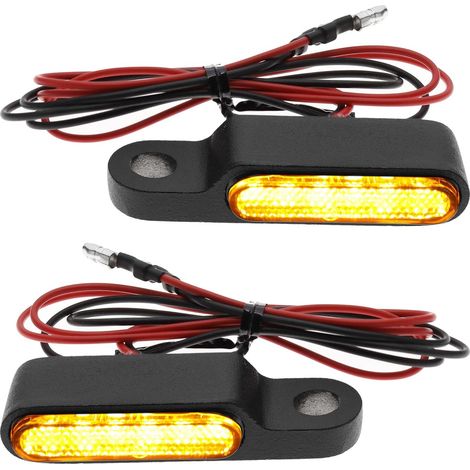 Clignotants de Moto LED E24 Lumières Remplacement Clignotants en Alliage d'aluminium (1/5)