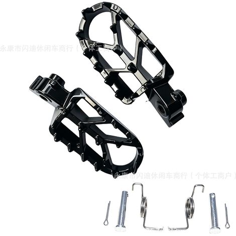 Accessoires pour motos tout-terrain 50CC-140cc XR CRF KLX : pédales en fonte, repose-pieds avant universels (1/5)