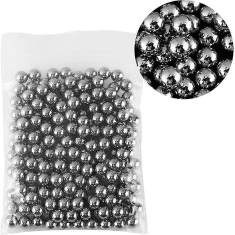 200 billes en acier G10 de précision pour roulements industriels, diamètre 6,35 mm (1/4 pouce) (1/5)