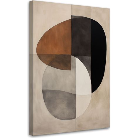 Tableau sur toile Formes abstraites 60x90 (1/5)