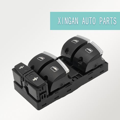 4F0959851J Automotive Window Regulator and Switch Assembly Suitable for Audi A3 Q7S6 06-10 (1/4)